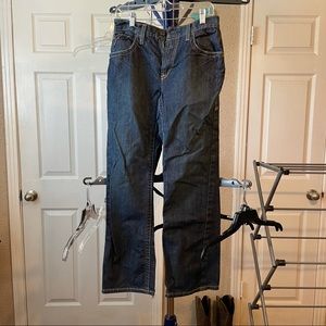 Two identical pairs of Ariat FR m5 Jean slim straight 31/32 EUC